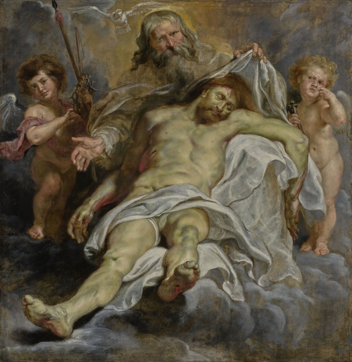 De Heilige Drie-eenheid door Peter Paul Rubens