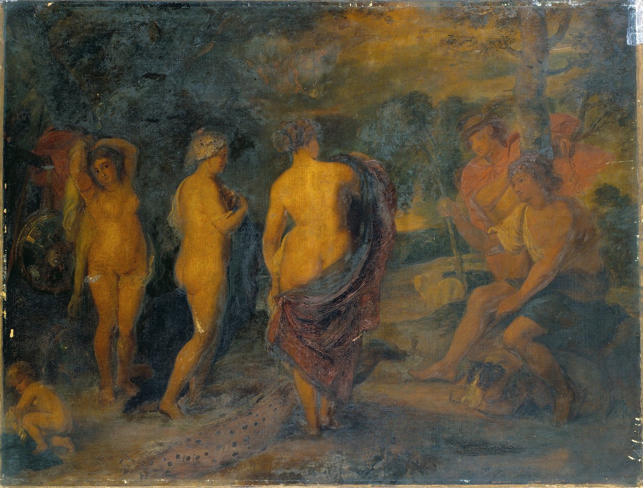 Het oordeel van Parijs door Peter Paul Rubens