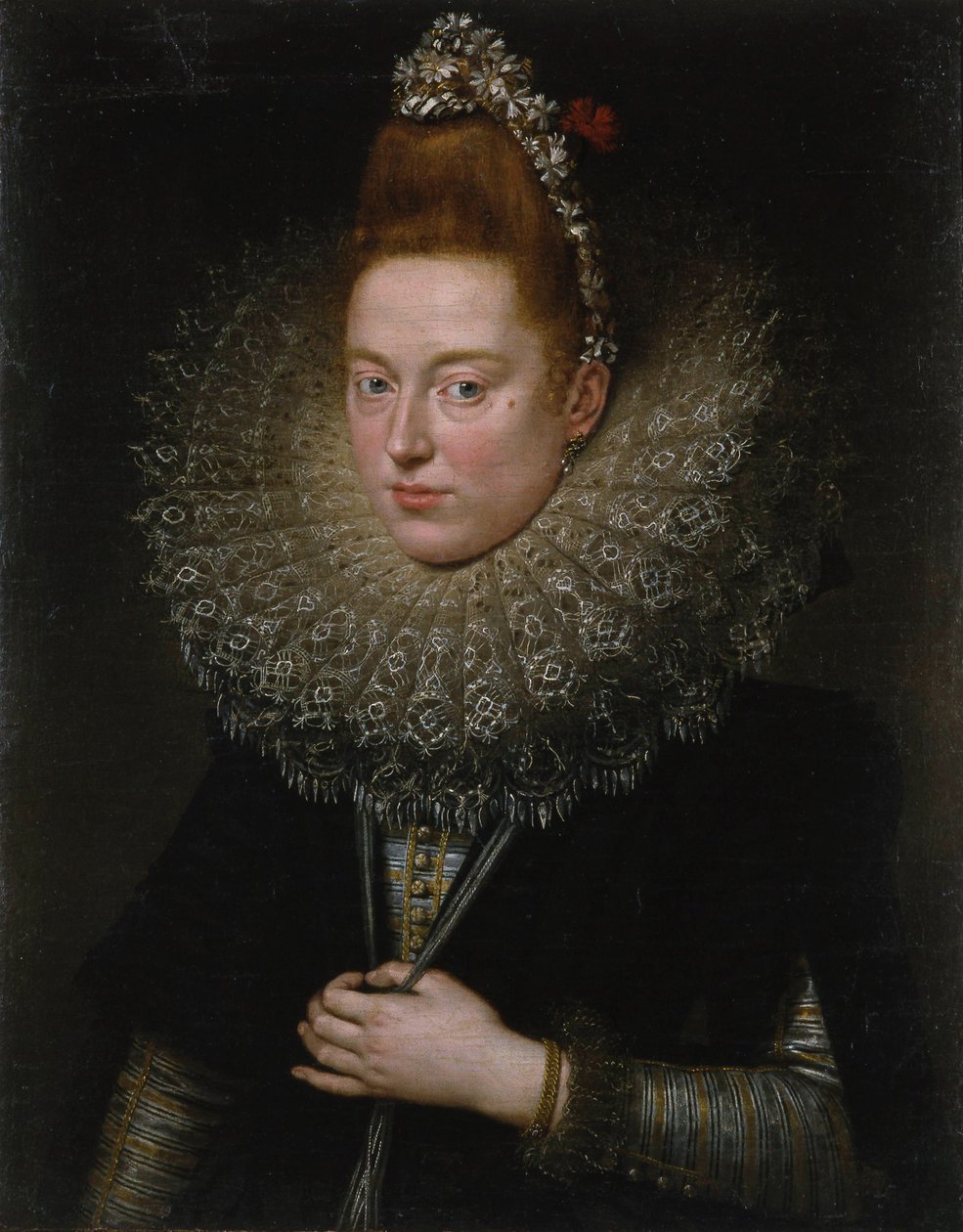 De dame van Licnidi door Peter Paul Rubens