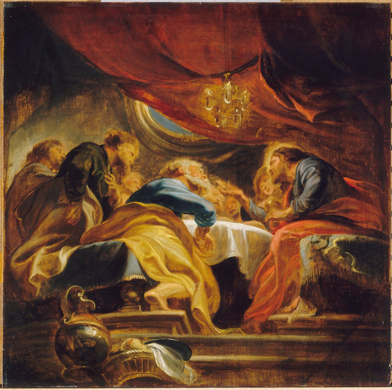 Het laatste avondmaal door Peter Paul Rubens