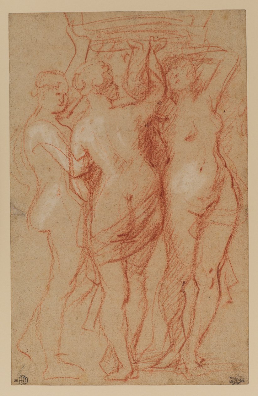 De Drie Gratiën, c.1635-40 door Peter Paul Rubens