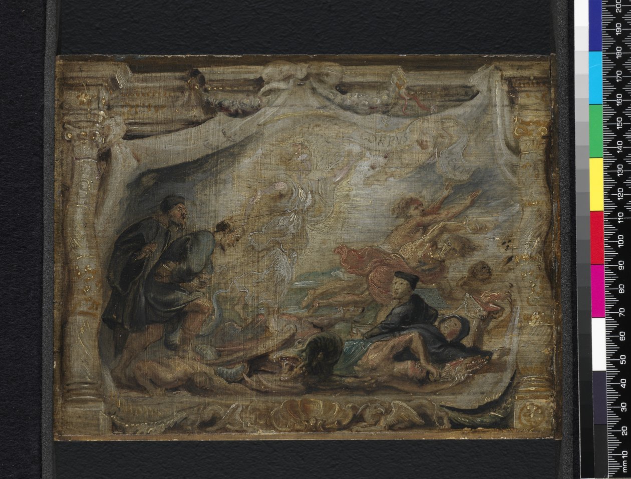 De overwinning van de Eucharistie op de ketterij, ca. 1625-26 door Peter Paul Rubens