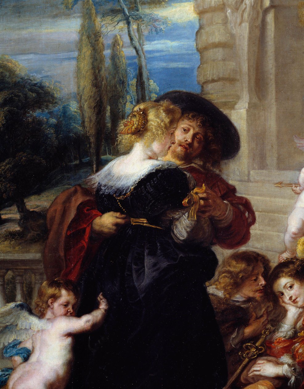De tuin van de liefde door Peter Paul Rubens