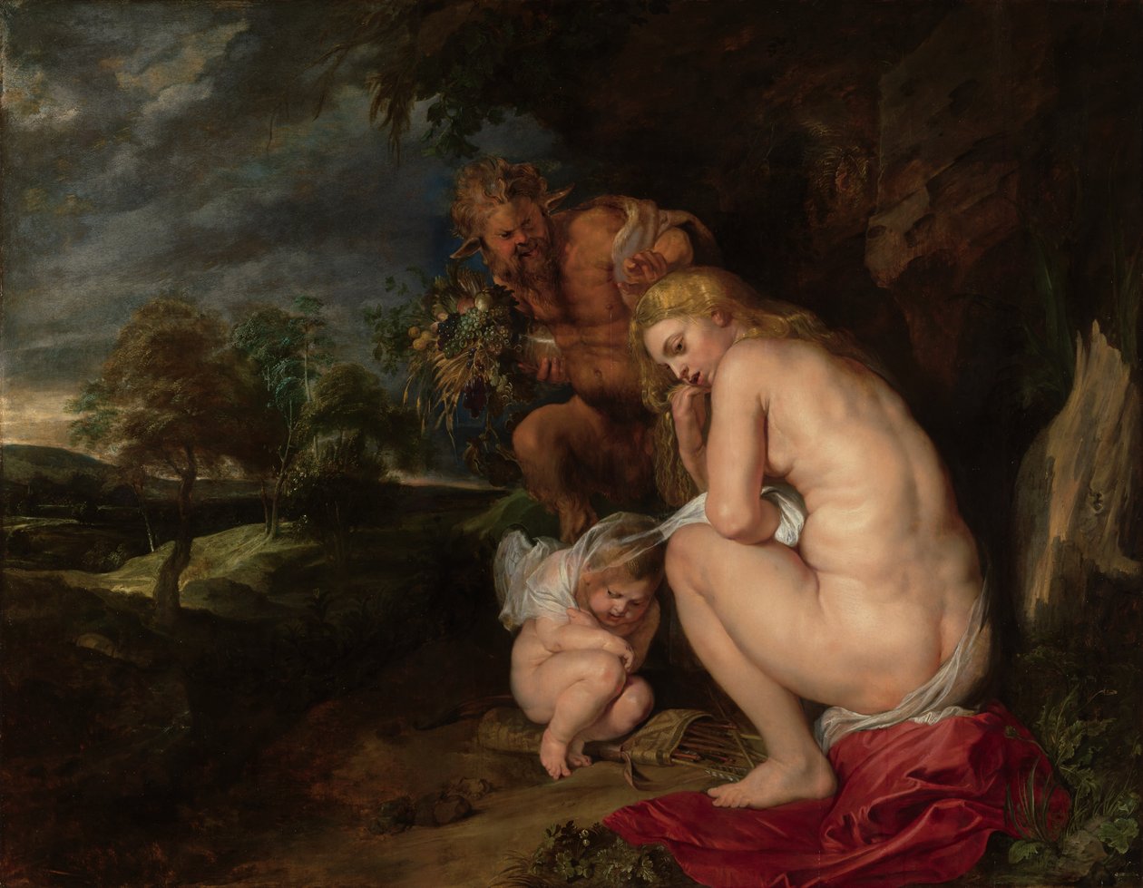 Venus Frigida door Peter Paul Rubens