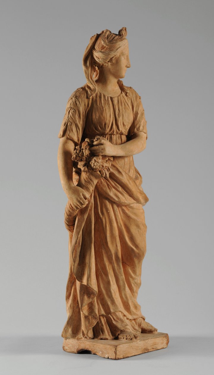Maquette voor een figuur van overvloed, 1753 door Peter Scheemakers