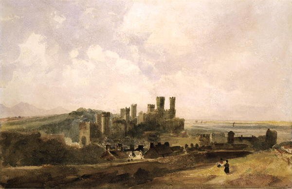 Caernarvon Kasteel | Peter de Wint | Kunstafdruk