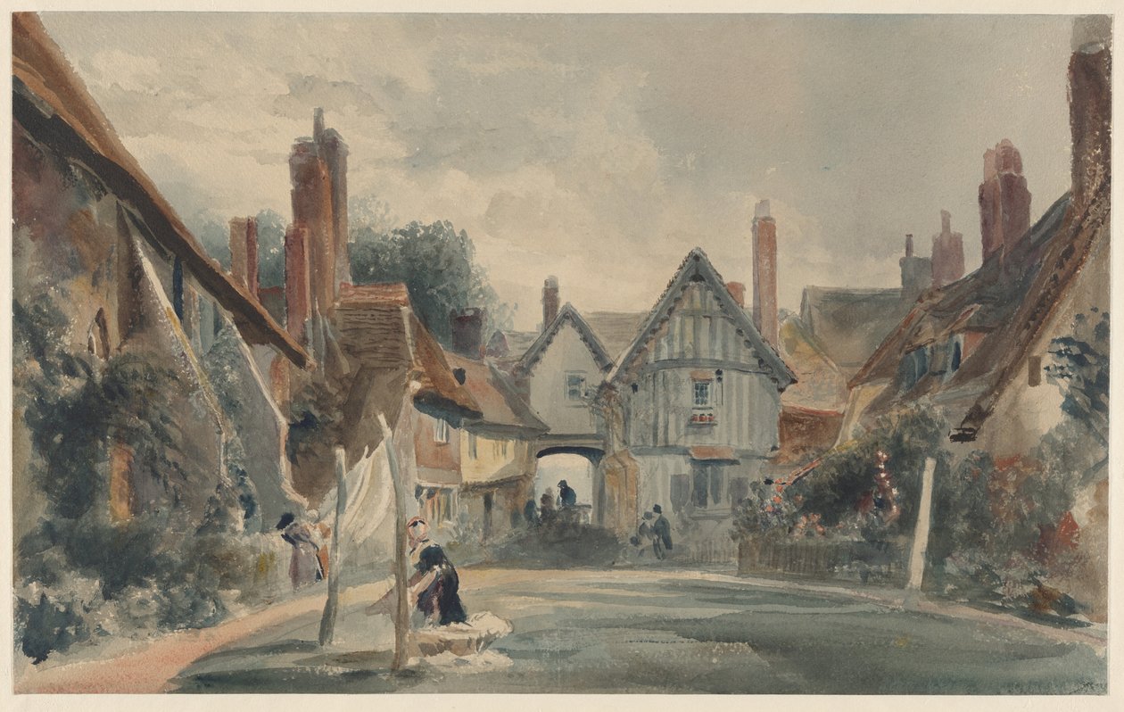 Sint-Janshospitaal, Canterbury door Peter de Wint