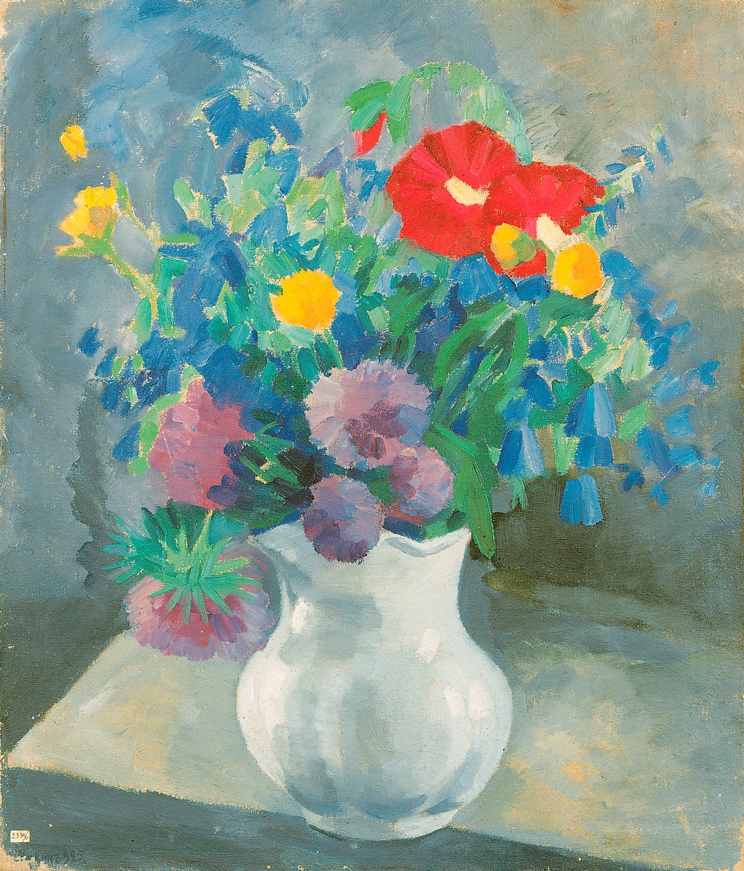 Bloemen, 1925 door Petr Savvic Utkin