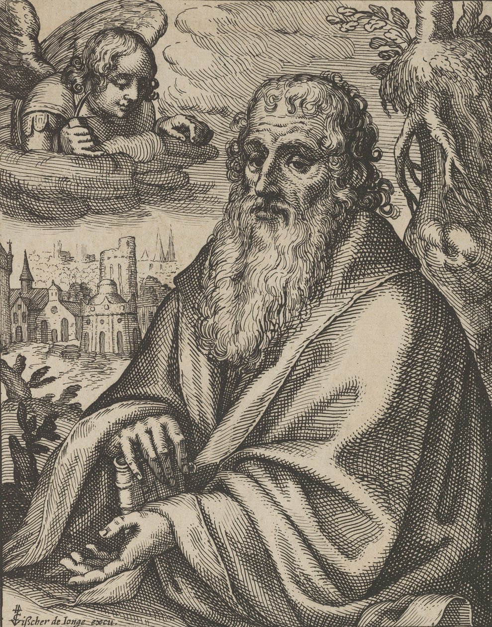 Mattheüs, uit De Vier Evangelisten door Petrus Feddes