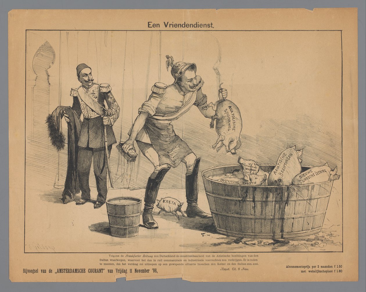 Een Vriendendienst door Petrus van Geldorp
