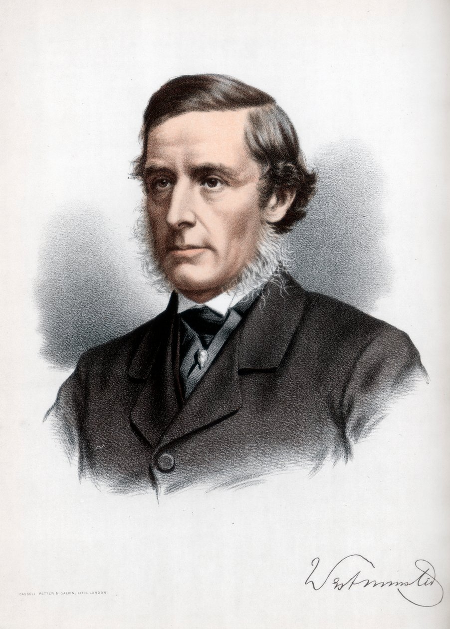 Hugh Grosvenor, 1e Hertog van Westminster, ca. 1890 door Petter and Galpin Cassell