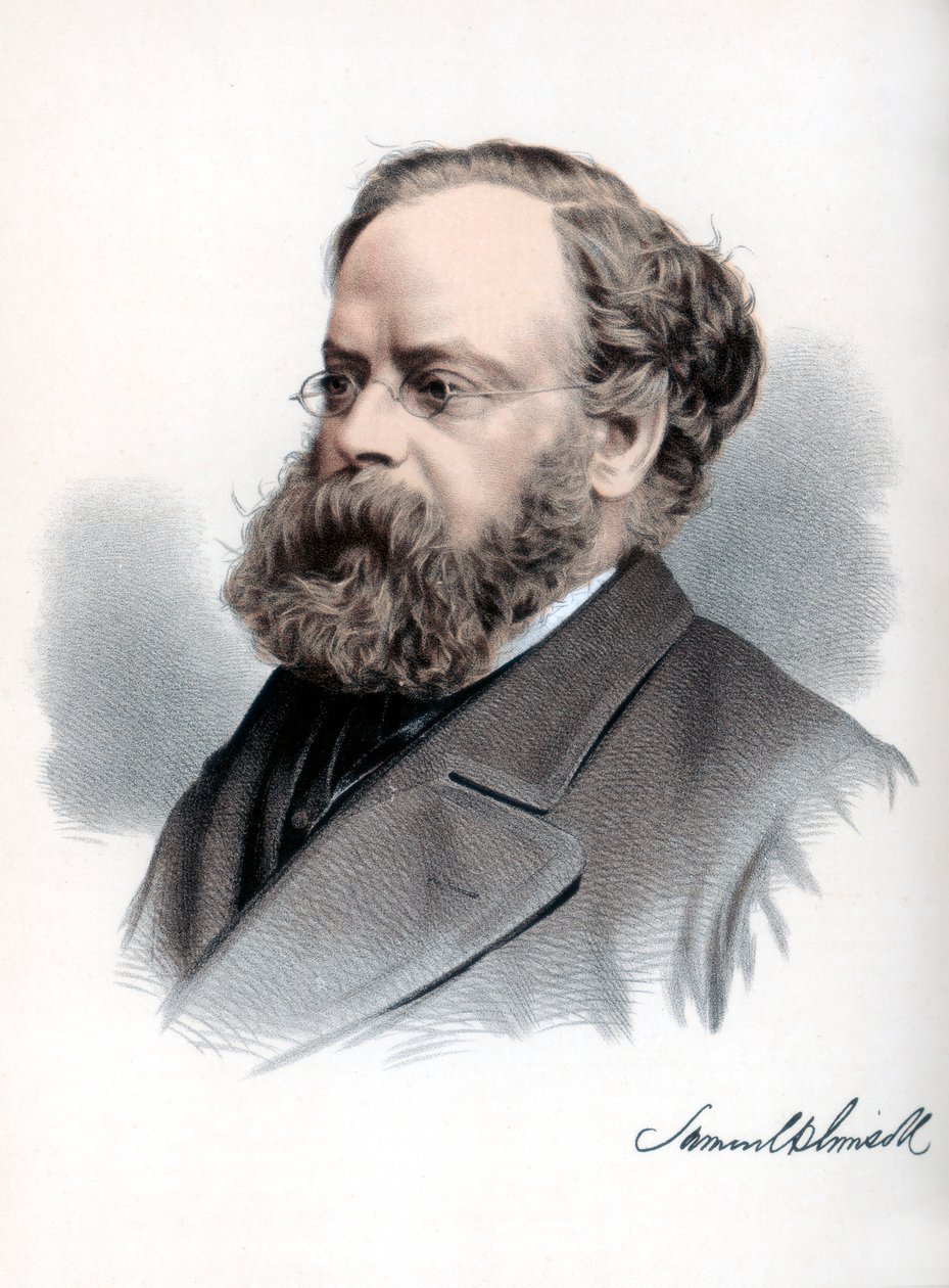 Samuel Plimsoll, Britse politicus en sociaal hervormer, ca. 1890 door Petter and Galpin Cassell