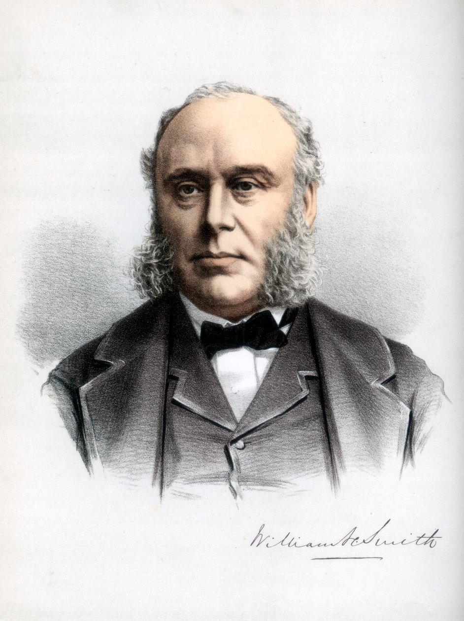 William Henry Smith, Britse politicus, ca. 1890 door Petter and Galpin Cassell