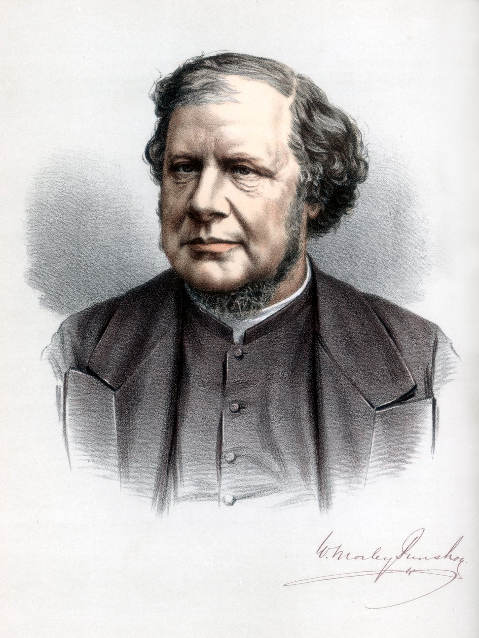 William Morley Punshon, Engelse non-conformistische geestelijke, ca. 1890 door Petter and Galpin Cassell