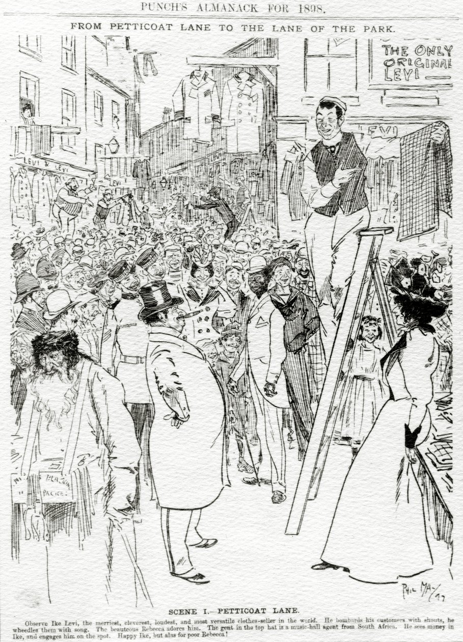 Scène I, Petticoat Lane, gepubliceerd in 