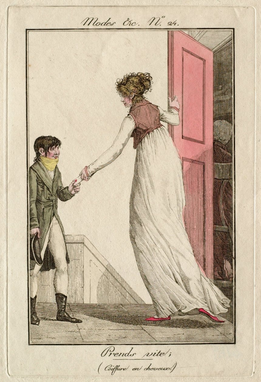 Neem het snel (kapsel) door Philibert-Louis Debucourt