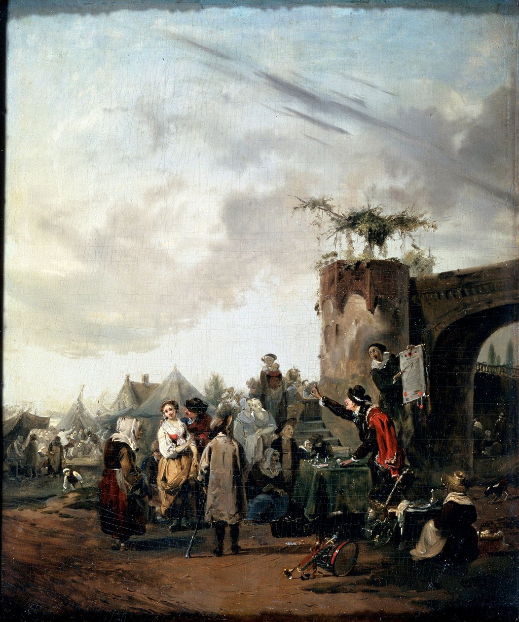 Een charlatan door Philibert Louis Debucourt