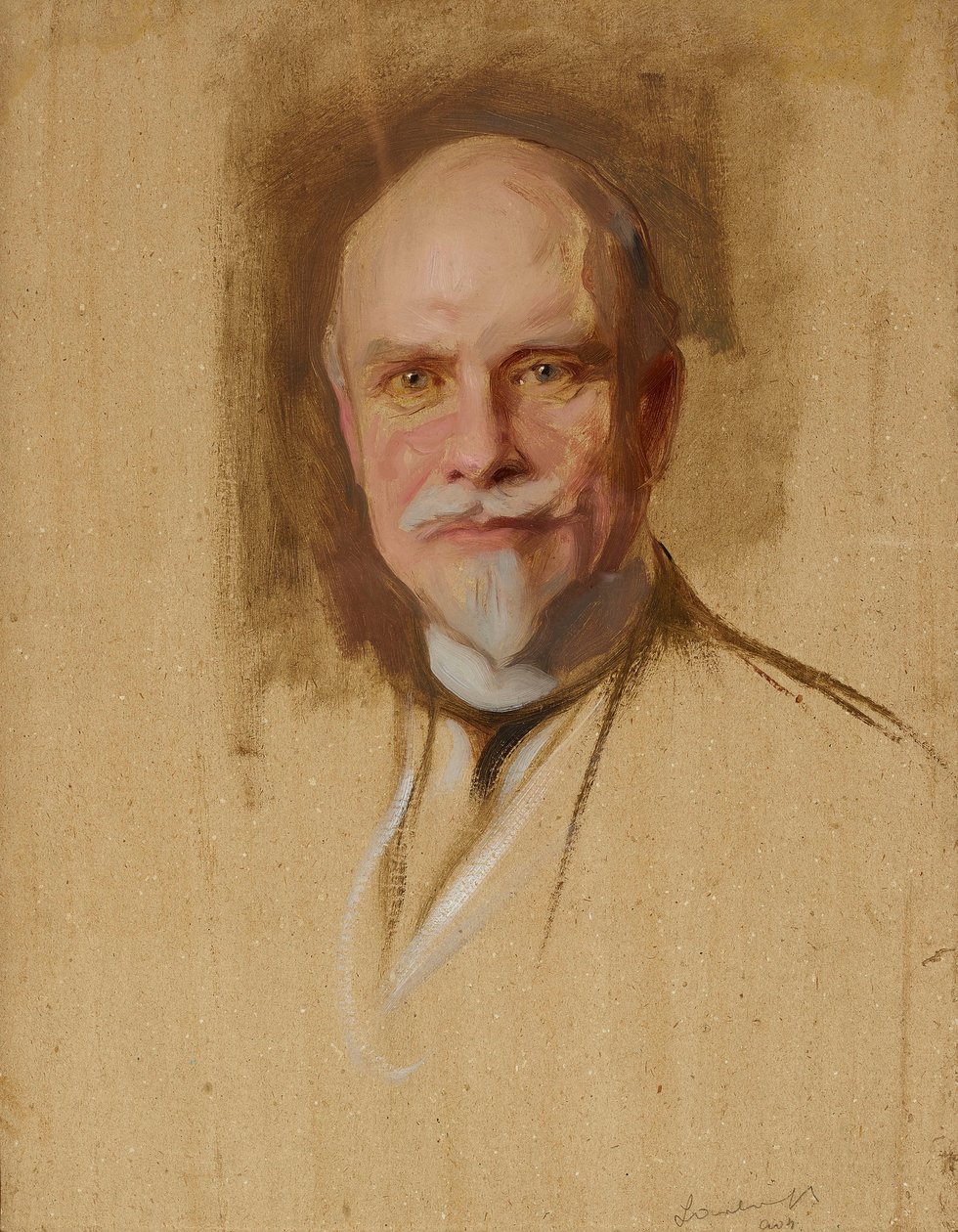Portret van Graaf Heinrich Larisch von Moennich door Philip Alexius de Laszlo