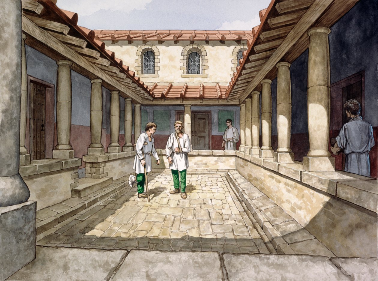 Housesteads Romeins fort, 2e eeuw, ca. 1990-2010 door Philip Corke