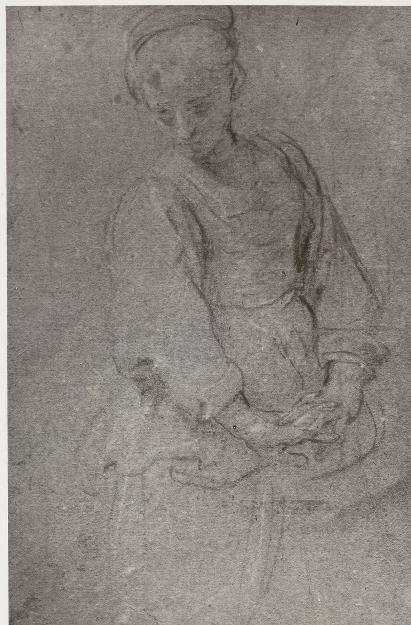 Domenichino, Sorrow door Philip Henry Delamotte