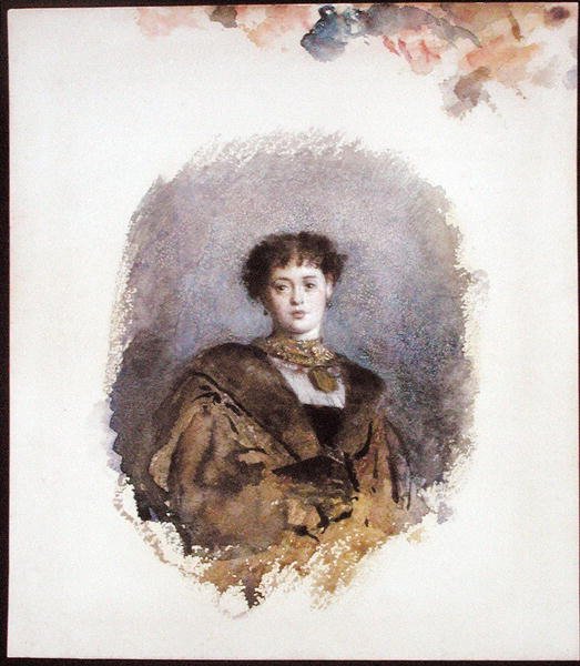 La Belle Yseult door Philip Hermogenes Calderon