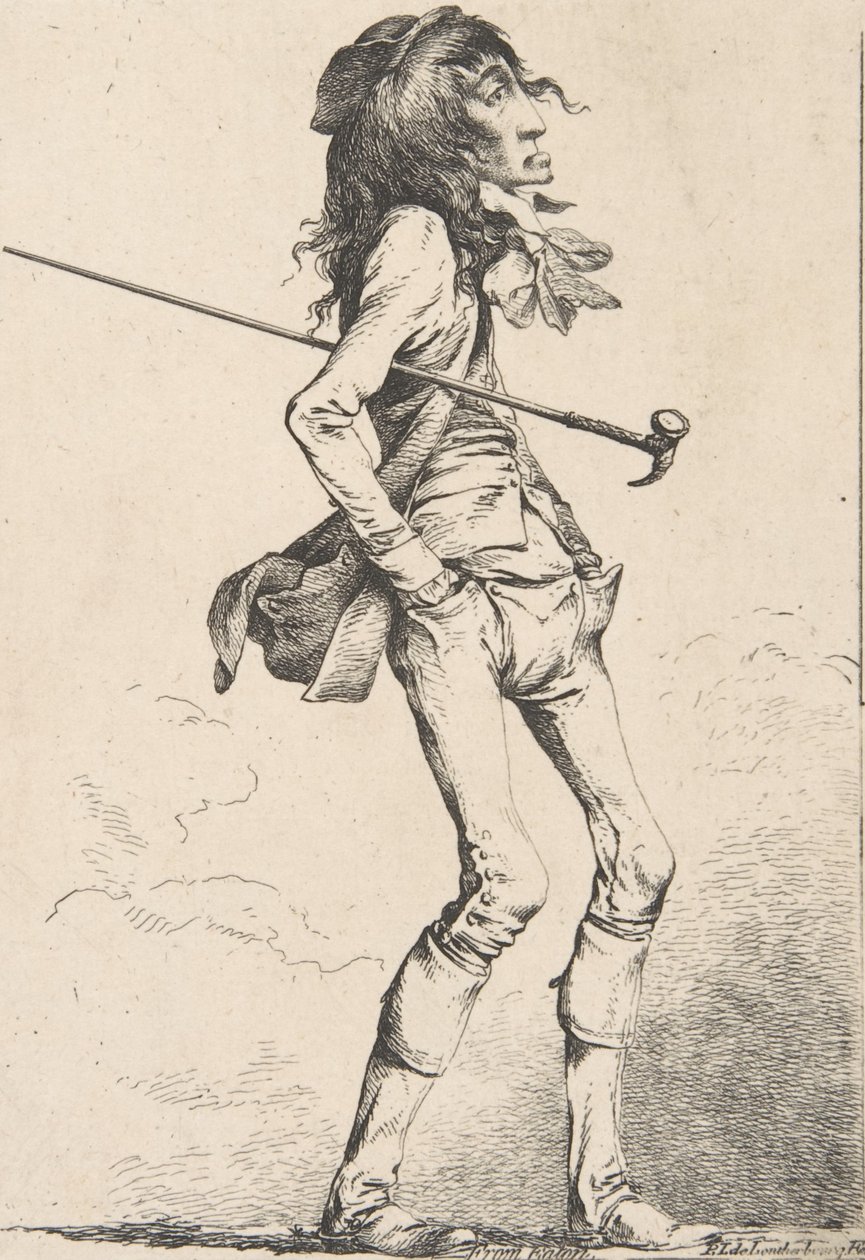 Van Eaton, 8 december 1776 door Philip James de Loutherbourg