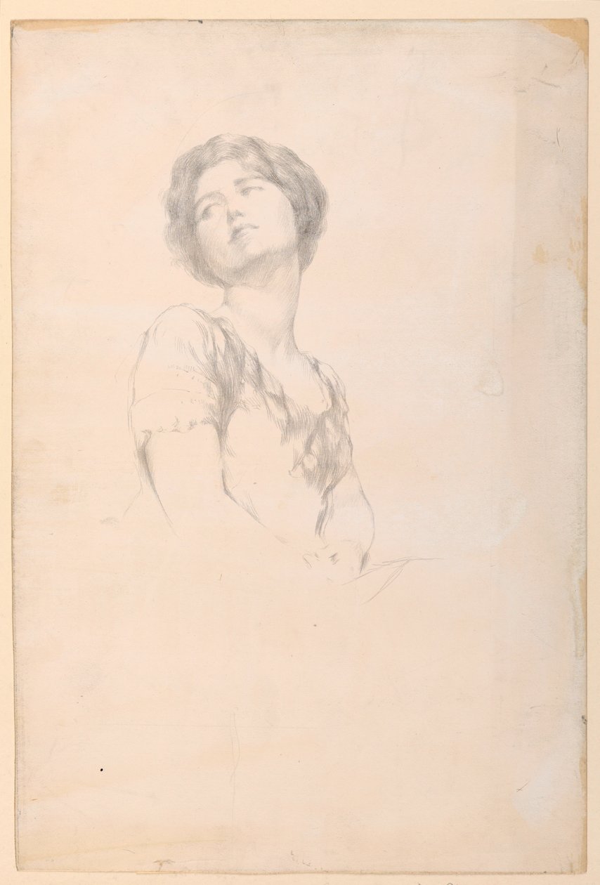 Portret van een vrouw door Philip Leslie Hale