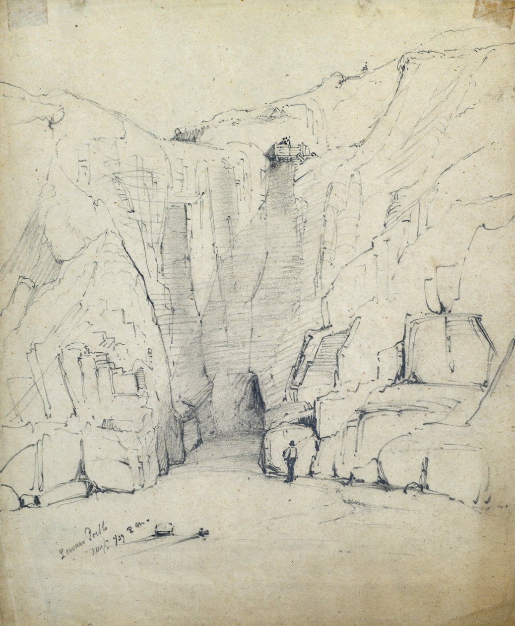 Perron Porth door Philip Mitchell