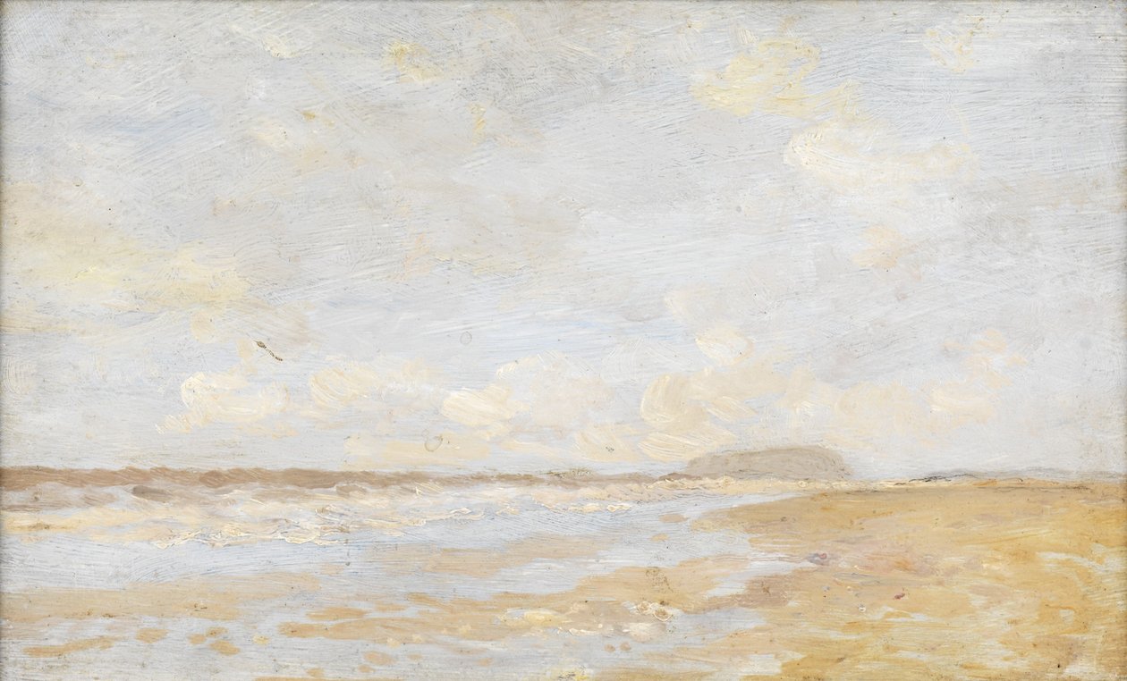 Burnham Overy Staithe, Norfolk door Philip Wilson Steer
