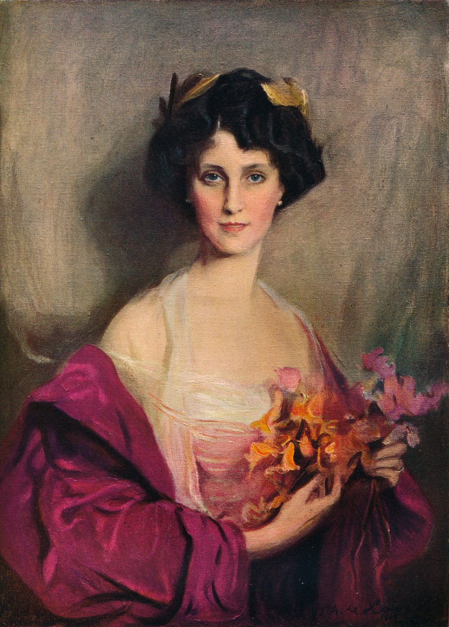 Hare Genade De Hertogin van Portland, 1912 door Philip de László
