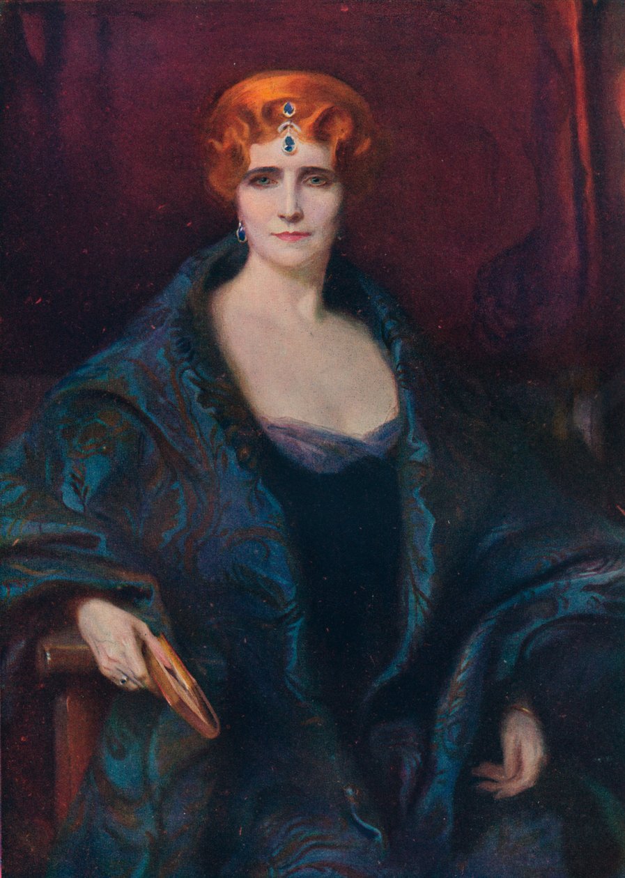 Portret van mevrouw Elinor Glyn, 1912 door Philip de László