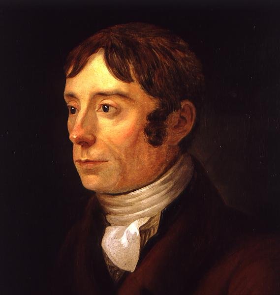 Detail (Daniel Runge, de broer van de kunstenaar) door Philipp Otto Runge