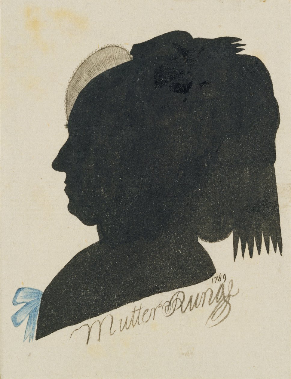Magdalena Runge (Moeder Runge), 1789 door Philipp Otto Runge