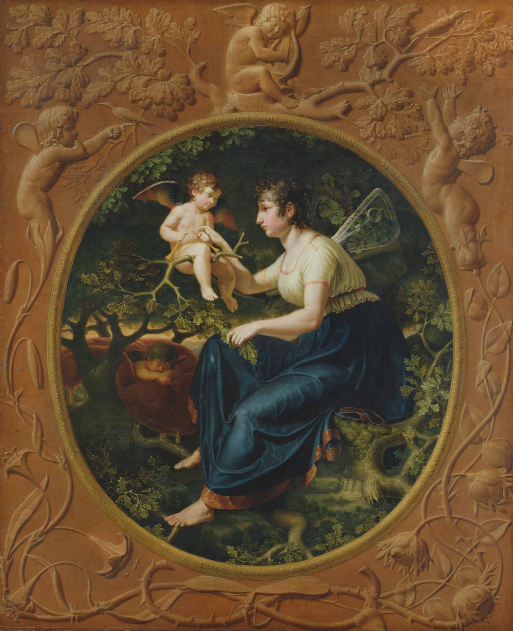 De Les van de Nachtegalen, 1805 door Philipp Otto Runge