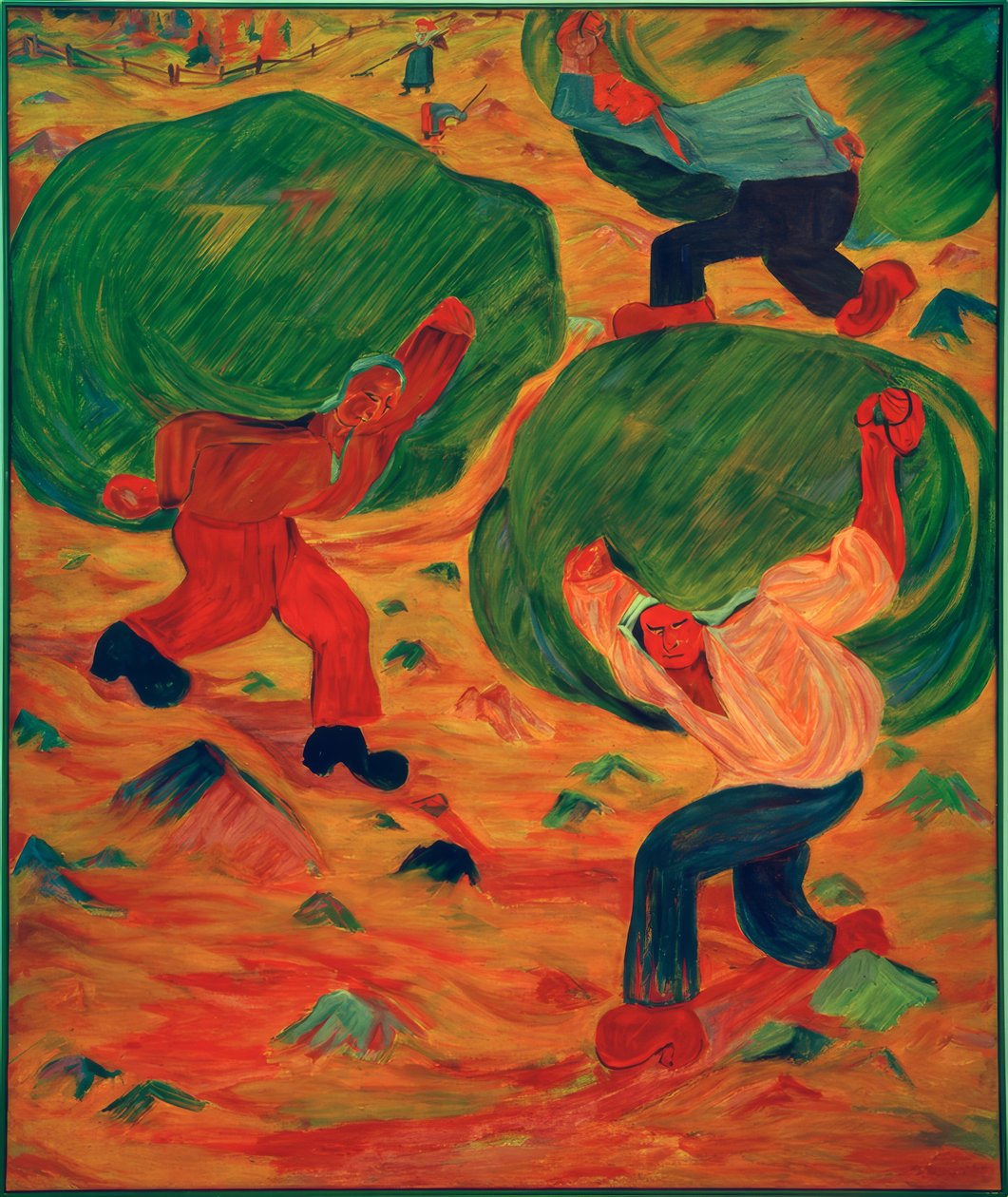 Hooidragers door Philipp Bauknecht