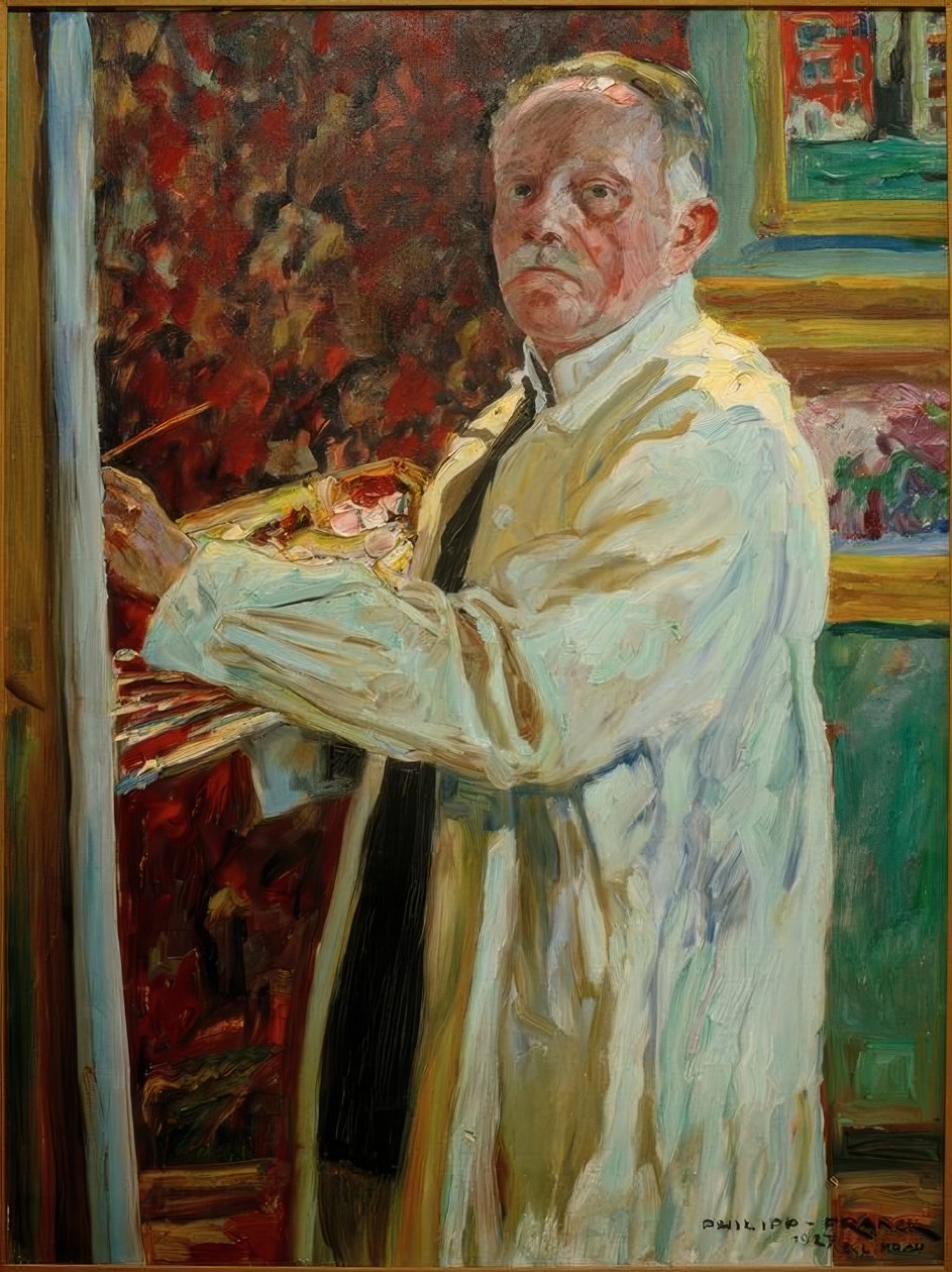 Zelfportret door Philipp Franck