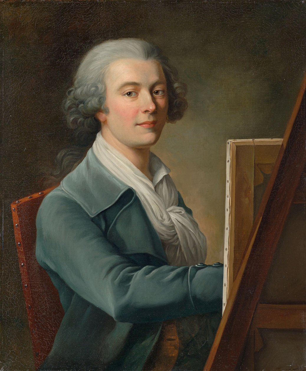 Zelfportret door Philipp Friedrich Hetsch