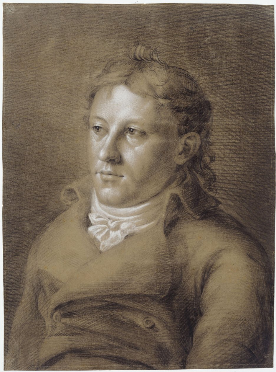 De boekhandelaar Johann Heinrich Besser door Philipp Otto Runge