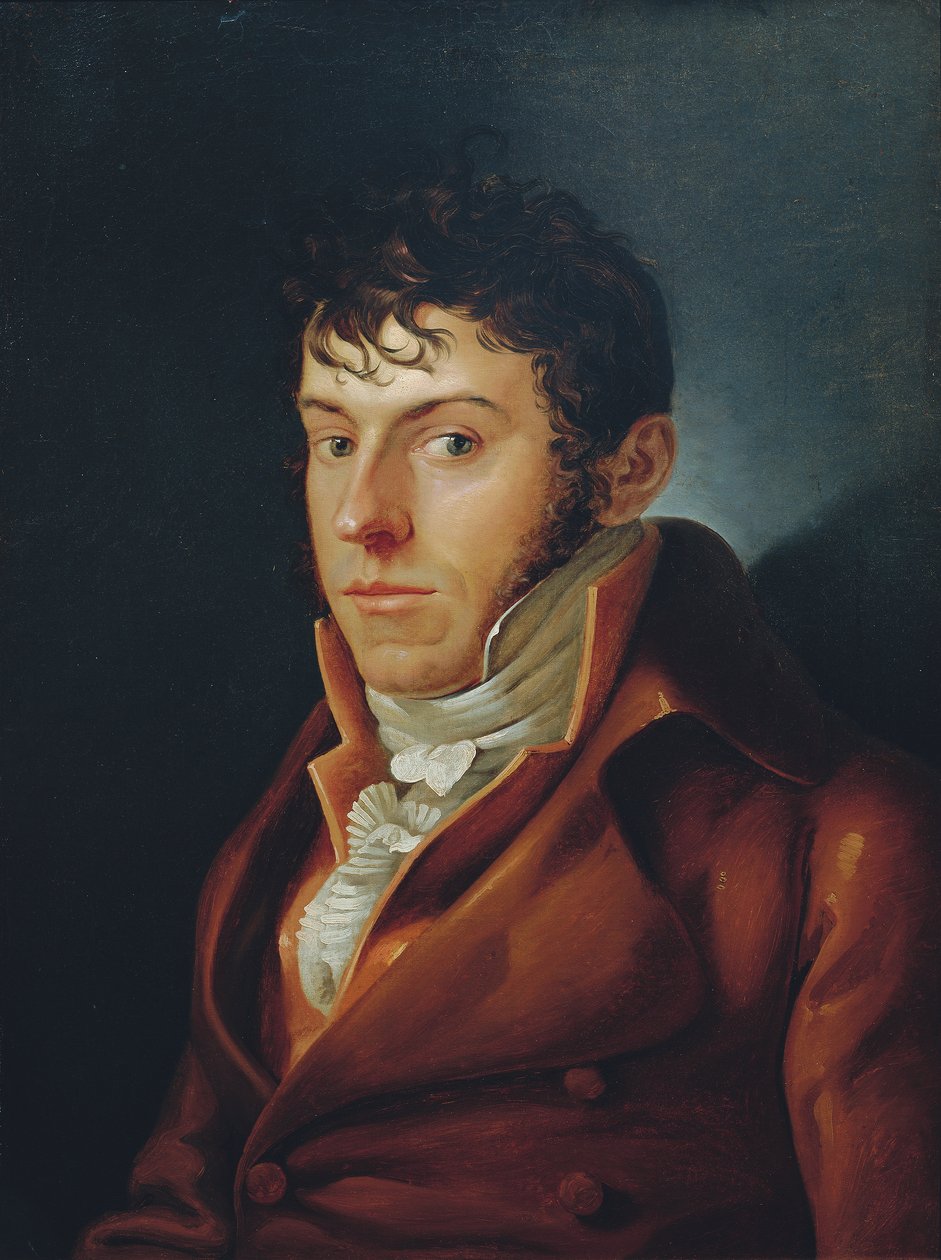 De Schilder en Schrijver Friedrich August von Klinkowström door Philipp Otto Runge
