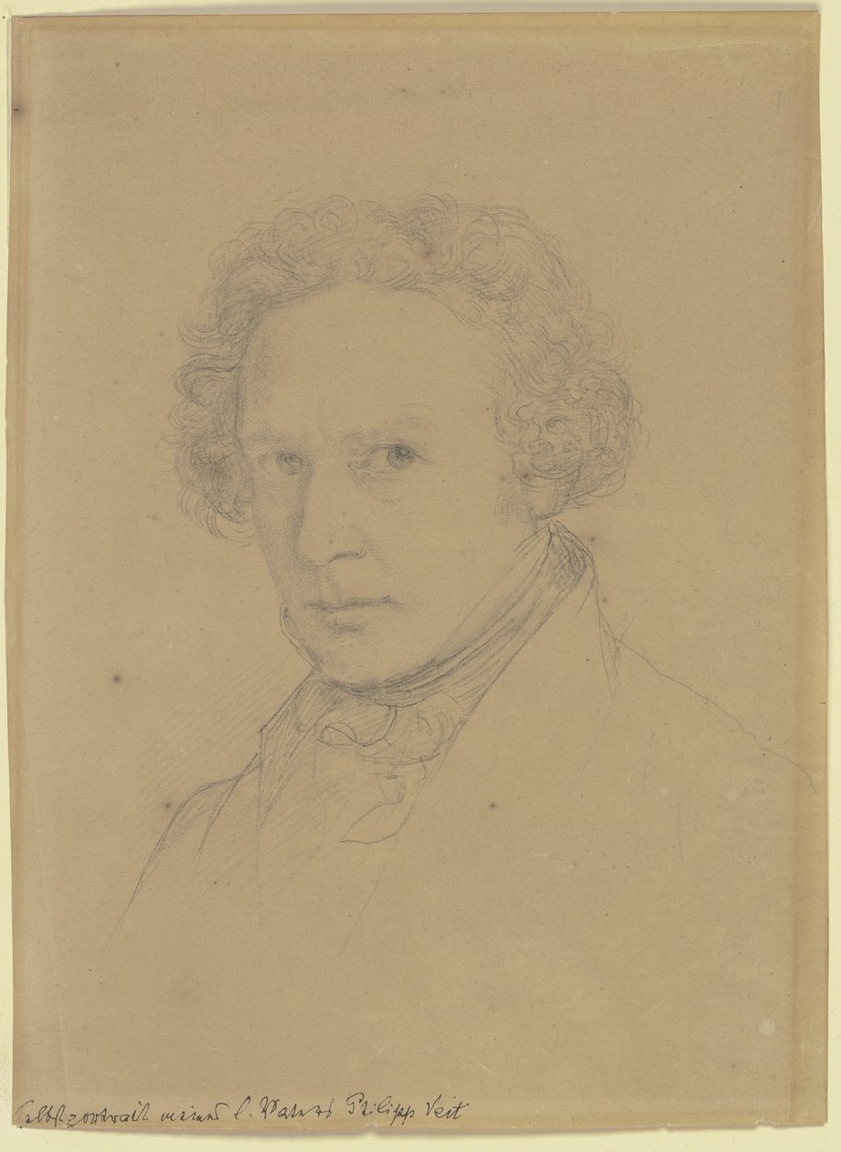 Zelfportret door Philipp Veit