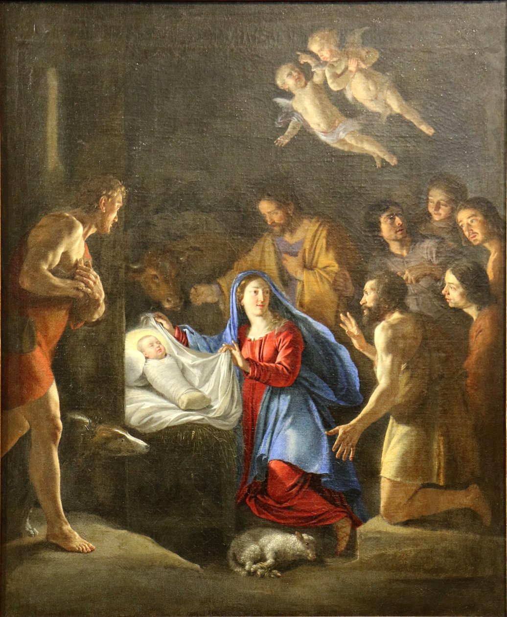 Aanbidding van de herders door Philippe de Champaigne