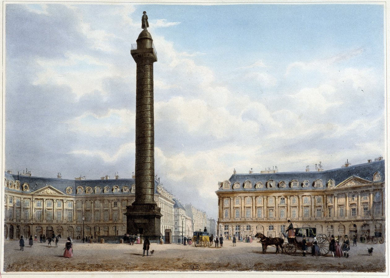 Zuil van de Place Vendôme - in 