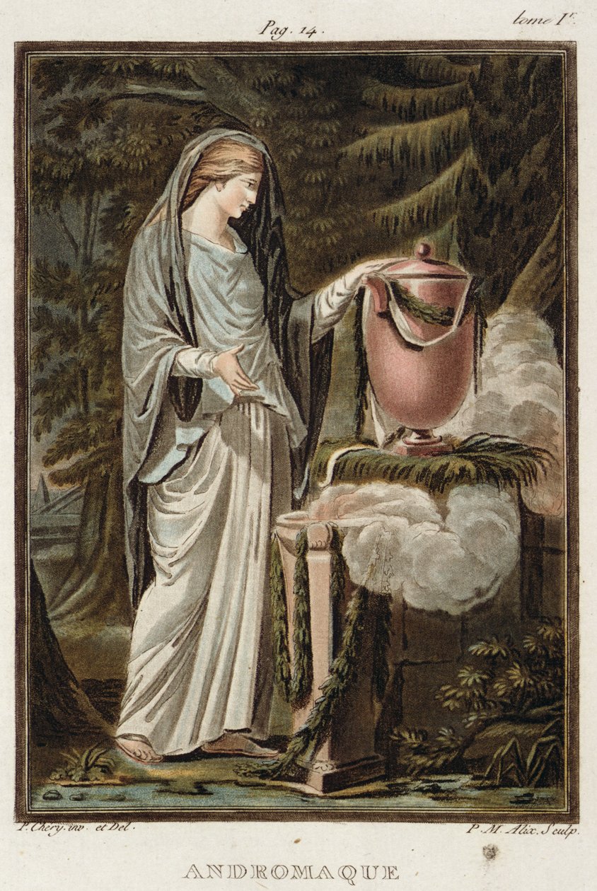 Andromache, kostuum voor 