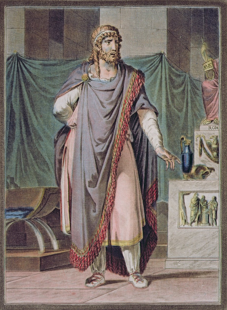 Antiochus, kostuum voor 