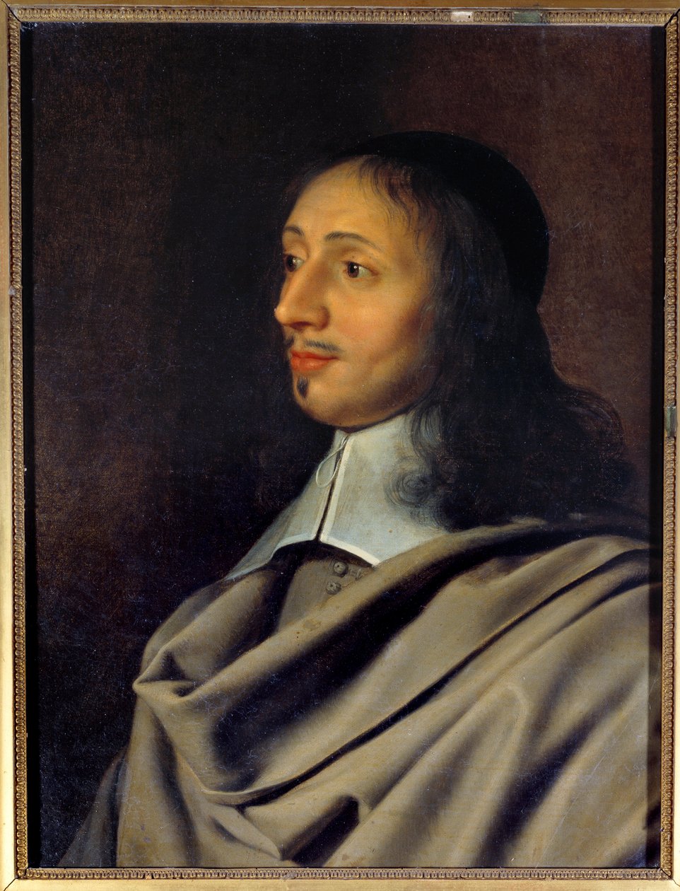 Portret van Antoine Le Maistre (1608-1646), professor van retoriek en dictie van de toneelschrijver Jean Racine door Philippe de (after) Champaigne