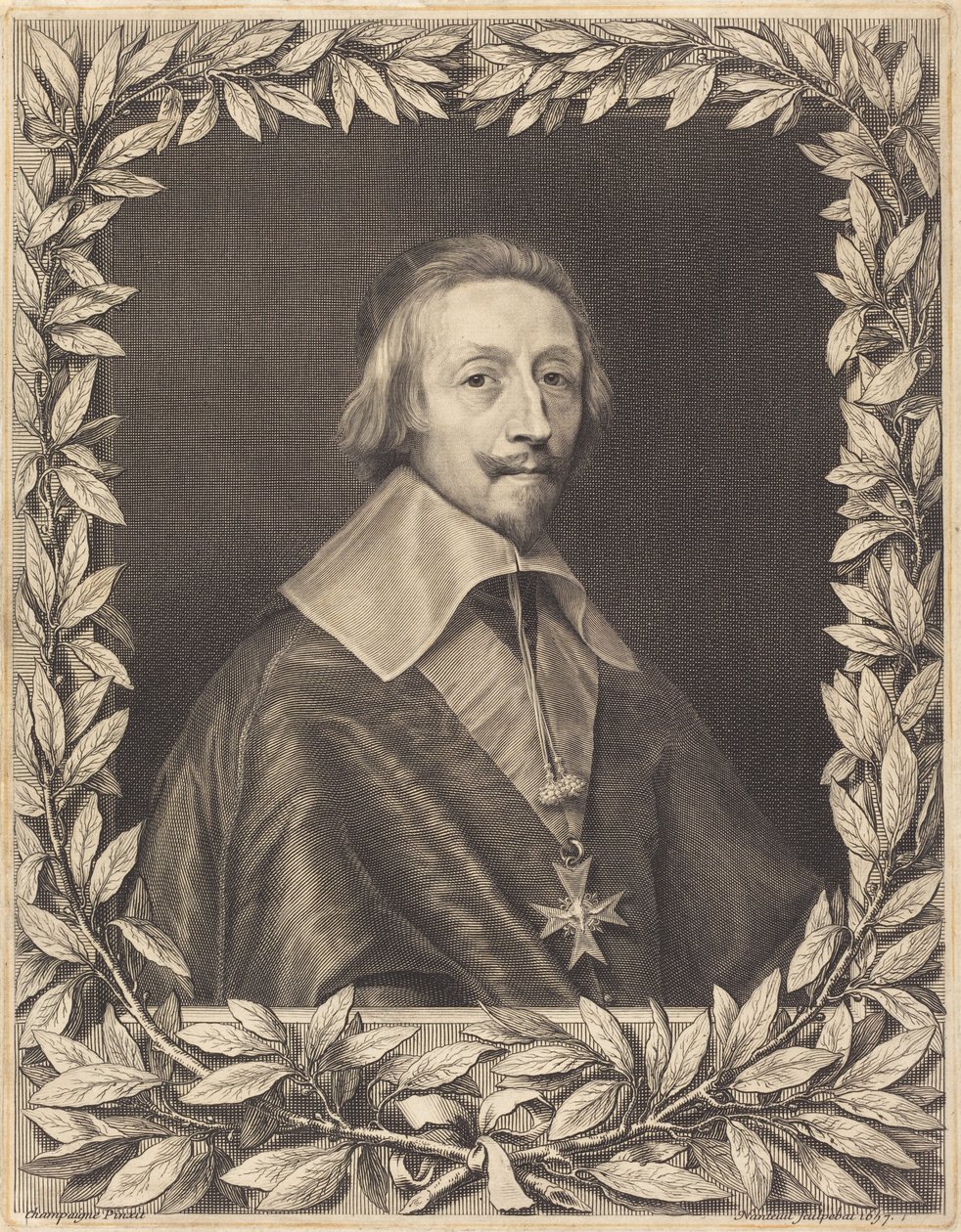 Kardinaal Richelieu door Philippe de Champaigne