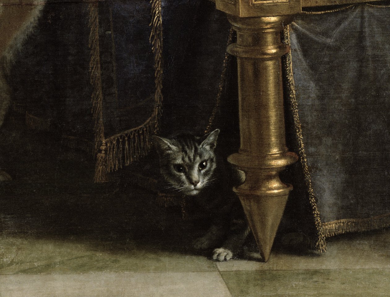 Christus in het Huis van Simon de Farizeeër, c.1656 (detail) door Philippe de Champaigne