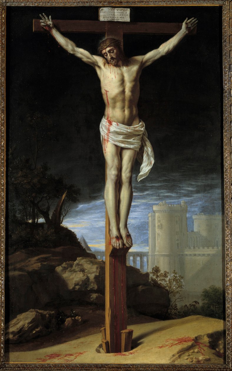 Christus aan het kruis door Philippe de Champaigne