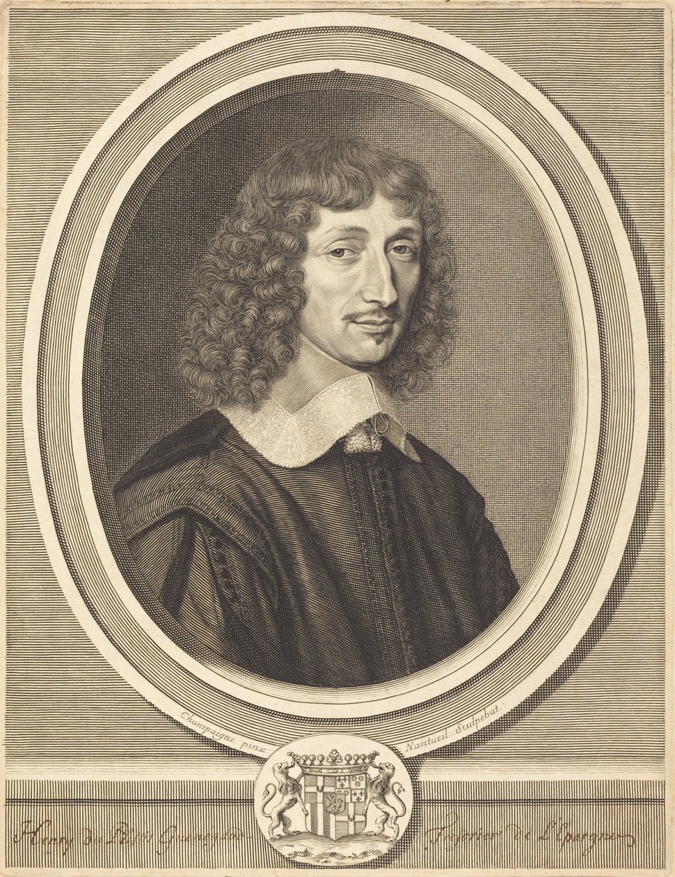 Henri de Guenegaud door Philippe de Champaigne