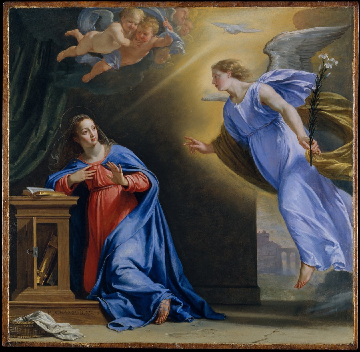 De Aankondiging door Philippe de Champaigne